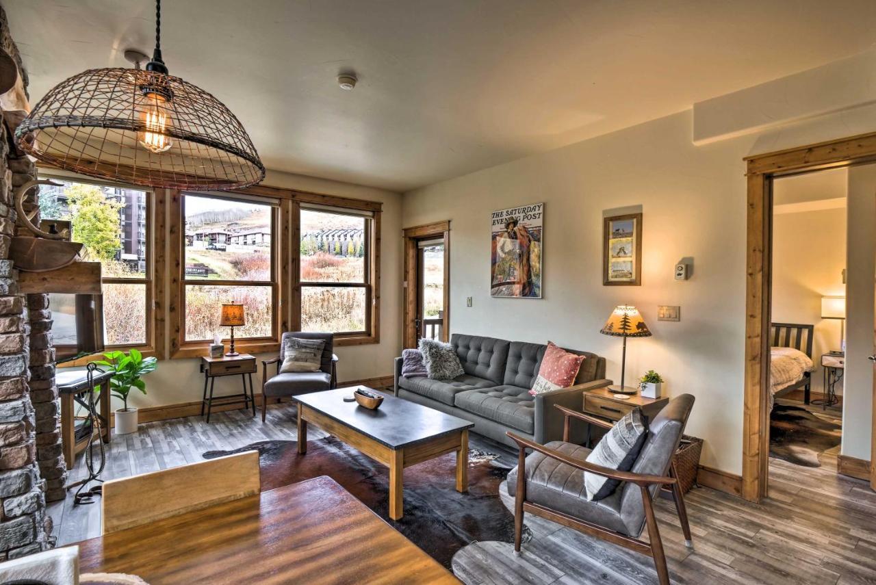 Cozy Crested Butte Condo 50 Yards From Ski Lift! Mount Crested Butte Exterior photo
